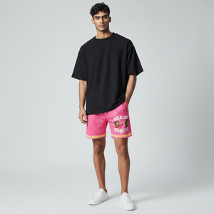 100% Polyester Double <b>Layer</b> Mesh Shorts Elastic Waist Custom Sublimation Printed Quick Dry Stylish Basketball Heavyweight - Product Image 4