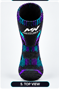 Chaussettes de sport tricotées pour hommes, modèle 2026, dernier design, anti-bactériennes, respirantes, pour la course et le cyclisme, en vente en ligne - Product Image 3