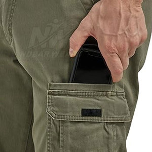 Pantalones Cargo para Hombre, Ligeros y Prácticos, con Corte Relajado y Bolsillos Seguros para Uso en Exteriores - Product Image 5