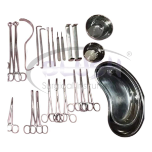 General Surgery Basic Laparotomy <b>Instruments</b> Set 50 Pcs Stainless Steel Reusable High-<b>Temperature</b> Sterilized By Blush Surgical - Product Image 2