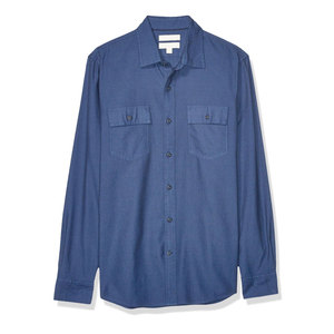 เสื้อเชิ้ตแขนยาวผู้ชายขายส่ง ปักโลโก้ได้ตามต้องการ เสื้อเชิ้ตลำลองและเป็นทางการ OEM เสื้อเชิ้ตแขนยาวผู้ชาย - Product Image 1