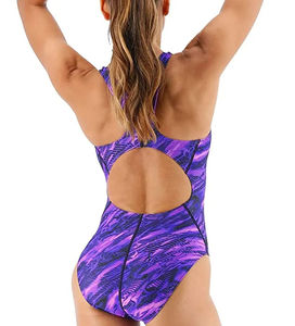 Traje de Baño de Una Pieza para Mujer, Precio Económico al por Mayor, Impresión por Sublimación Personalizada, Traje de Baño Personalizado, Transpirable - Product Image 2