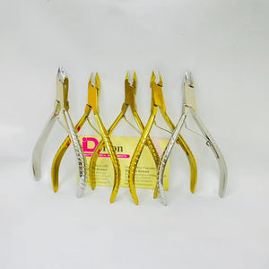 ที่ตัดหนังกำพร้าแบบมืออาชีพ ชุบทองพลาสม่า ที่ตัดเล็บสแตนเลสสตีล สกรีนโลโก้ได้ ปลายคม สำหรับทำเล็บ ตัดหนังกำพร้า - Product Image 1