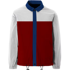 Chaqueta Cortavientos de Manga Larga para Hombre, con Capucha, Impermeable, Transpirable, Estilo Vintage, con Logotipo Frontal - Product Image 1