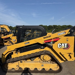 รถตักล้อยาง Cat 299D3 แบบ Skid Steer Loader ขนาดกะทัดรัด เครื่องยนต์ทรงพลัง พร้อมอุปกรณ์เสริมอเนกประสงค์ ทำงานได้อย่างมีประสิทธิภาพในสถานที่ทำงาน - Product Image 4