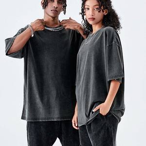 Nouveau T-shirt Streetwear Tendance avec Design à Passepoil, Qualité Premium, Coupe Épaules Tombantes et Col Rond – Vente Flash - Product Image 4