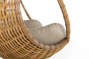 Fauteuil suspendu de patio NEST Designer avec panier en osier HDPE - Product Image 5