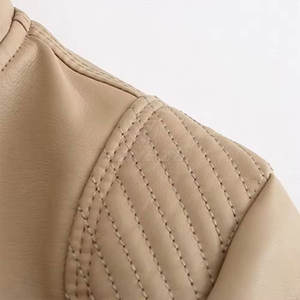 Chaqueta de cuero para mujer, a prueba de viento y transpirable, último modelo, al por mayor, la más vendida en línea. - Product Image 6