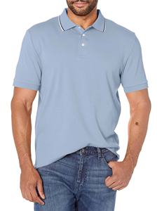 Tout nouveau hommes été décontracté pour chemise 100% coton tissé à manches courtes Anti-rides personnalisable mode affaires motif solide - Product Image 5