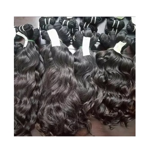 Venta caliente 100% Extensiones de cabello Remy indio Onda natural Precio de fábrica Envío de la gota Mezcla de colores Cinta de trama de doble máquina - Product Image 1