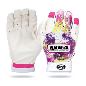 Guantes de Bateo de Béisbol Profesionales de Cuero, Ambidiestros, Acolchados, con Cierre de Hebilla, Logotipo Personalizado, Venta al Por Mayor - Product Image 6