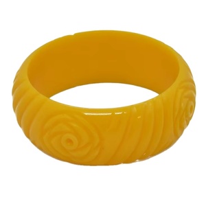 Bracelets jonc modernes en résine | | Brillant, accrocheur, parfait pour les pionniers et les amateurs de style - Product Image 1