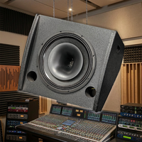 Haut-parleur de monitoring mono en bois LS3 coaxial 12 pouces/15 pouces actif/passif avec puissance de 400W/350W et connectivité XLR/Speakon