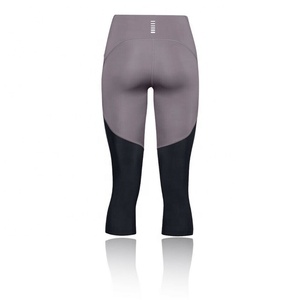 Fitness Wear Gym Yoga High Wasted Soft Solid Capri <b>Leggings</b> for Women-Tummy Control Elastic Slimming Reg/Plus Size - Product Image 4