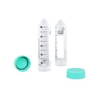 Tubes de Centrifugation Haute Performance JET BIOFIL 50mL, Autoportants, RCF 10000xg, Stériles, Bouchon Vert, Sachet Refermable