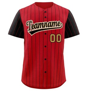 Trendy All Seasons Custom Logo Short Sleeve Complete Jersey Sports Baseball Uniforms For Unisex 100% Polyester Breathable 2026 - Product Image 5