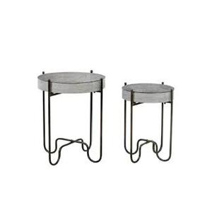 Support pour plantes avec plateau galvanisé - Product Image 4