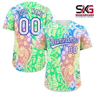 Maillot de baseball bleu marine personnalisé à manches courtes, nom de l'équipe et numéro imprimés, uniforme sportif - Product Image 6