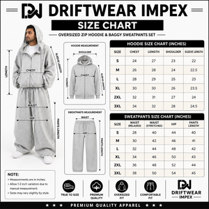 Survêtement streetwear pour homme en coton respirant gris chiné à manches longues avec sweat à capuche zippé et pantalon large – Collection automne - Product Image 5