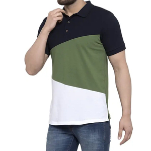 Polos de punto bordados personalizados de alta calidad para hombre, precio al por mayor, polos antiarrugas hechos a medida para adultos. - Product Image 6