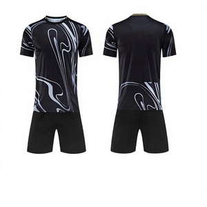 Customizable Style Sublimated Soccer Jersey Sets 100% Polyester Heat Transfer Printed Custom Team Jerseys Anti-Bacterial Short - Product Image 6