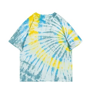 T-shirt ample pour homme en coton 100 %, col rond, manches courtes, respirant, style streetwear décontracté, mode urbaine estivale, tenue quotidienne - Product Image 1