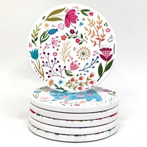Juego de Posavasos de Madera de Mango Natural Clásico Más Vendido con Reverso de Corcho Antideslizante para Uso en Cocina, Oficina y Restaurante - Product Image 3