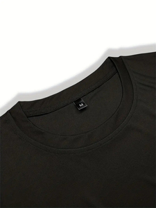 Nouvelle Collection 2026 – Ensemble Décontracté Unisexe Respirant pour Homme : T-shirt Manches Courtes et Short 100% Coton – Idéal Été – Meilleures Ventes - Product Image 5