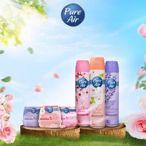 Ambientador en Gel Premium Pure Air con Aroma a Flor de Cerezo – Fragancia Sólida para el Hogar, Control de Olores, Aroma Duradero, Marca Privada - Product Image 5