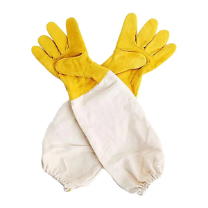 Guantes de Apicultura 2026, Guantes Largos de Cuero Vacuno para Apicultura, Unisex, Resistentes, Suministros para Apicultura - Product Image 4