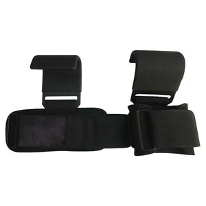 Soporte de Muñeca Ajustable con Ganchos para Levantamiento de Pesas, Acolchado de Neopreno Suave, Protector de Palma con Cierre de Gancho y Bucle para Powerlifting y Fitness - Product Image 3