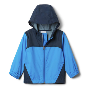 Veste coupe-vent à capuche pour garçons, veste imperméable à blocs de couleur, veste légère pour enfants, vêtement d'extérieur - Product Image 4