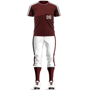 Uniformes de baseball d'hiver légers en polyester 100 %, personnalisables, de haute qualité, à séchage rapide et respirants pour hommes adultes – Vente en gros - Product Image 2
