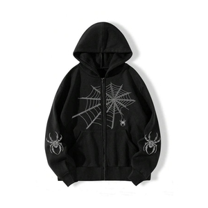 Nouvelle Arrivée Sweat à Capuche Personnalisé avec Strass, Pull Thermique à Capuche, Sweat à Capuche de Haute Qualité avec Strass, Vêtements Décontractés pour Hommes - Product Image 1