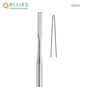 Cincel Quirúrgico Ortopédico Manual Premium de 4.3mm # Instrumento de Acero Inoxidable 524 para Implantes Dentales - Product Image 3