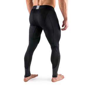 <b>Men's</b> Yoga Leggings Running <b>Tights</b> Pockets Athletic Sports <b>Compression</b> Pants Workout Leopard Pattern Seamless Breathable - Product Image 2