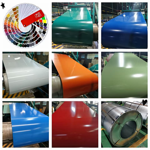 Shandong Plaque d'acier revêtue de couleur et bobine d'acier revêtue de couleur 0.12mm Fabricant Ppji Prix - Product Image 3