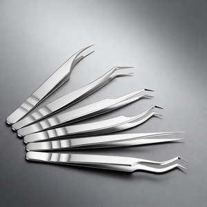Pince à épiler professionnelle de niveau maître pour extensions de cils, style ukrainien et chinois, haute précision - Product Image 5