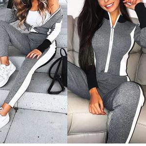 Conjunto Deportivo para Mujer, Estilo Moderno 2024, Manga Larga, Cintura Alta, Secado Rápido, Transpirable, para Entrenamiento Deportivo de Primavera - Product Image 4