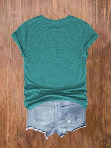 Camiseta de Algodón Extra Grande con Estampado Gráfico, Ecológica y Premium, para Hombre y Mujer, Estilo Urbano, Informal, Transpirable, de Secado Rápido, para Verano, Hip Hop - Product Image 5