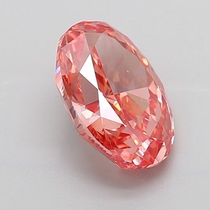 Diamant ovale rose vif fantaisie de 5,01 carats, pureté VS2, taille excellente, certifié, diamant de luxe pour bijoux fins - Product Image 2