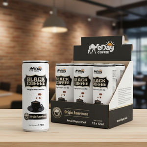 Extract Sugar-Free Low Calorie OEM/ODM Beverage Private Label 100% Pure <b>Coffee</b> 170ml <b>Canned</b> Origin Americano Black <b>Coffee</b> - Product Image 4
