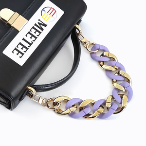 Cadena para Bolso de Acrílico Color Caramelo de Moda Meetee B-C171 - Product Image 5