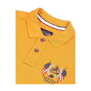 Chemises polo à manches courtes personnalisées en coton, pas chères, livraison gratuite, couleur unie, patchwork, en vente - Product Image 6