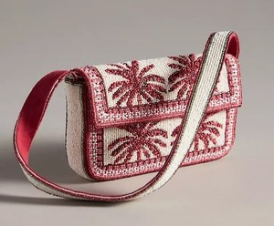 Sac à bandoulière bohème brodé de perles pour femme, pochette de soirée élégante en perles, cadeau idéal - Product Image 6