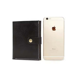 Servicio OEM para Cartera de Cuero Genuina para Hombre, Elegante, Impermeable, Personalizable, de Alta Calidad, para Pasaporte, Tarjetas de Crédito y Viajes - Product Image 3