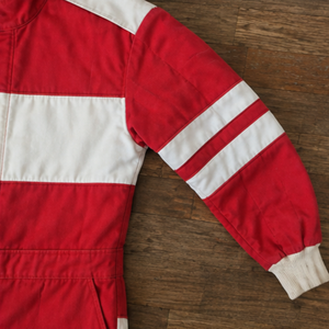 Chaqueta de Carreras para Hombre, Roja, de Manga Larga, con Bloques de Color, Resistente al Viento, de Secado Rápido, Resistente a las Llamas, para Todas las Estaciones, para Adultos - Product Image 5