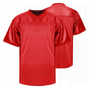 Camiseta Deportiva Personalizada de Fútbol Americano con Cuello en V, Impresa, Transpirable, de Color Personalizado Premium, Ropa Deportiva Personalizada para Equipos - Product Image 4