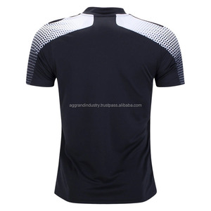 Vente en gros de conception personnalisée imprimé par transfert de chaleur respirant vêtements de football à séchage rapide hommes femmes uniforme de football maillot vierge uni - Product Image 2