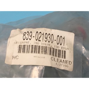 Lam 839-021930-001 weldment, ISO valve, ISO-etch-Trusted อุปกรณ์เซมิคอนดักเตอร์มรดกระดับโลกและชิ้นส่วนที่ - Product Image 3